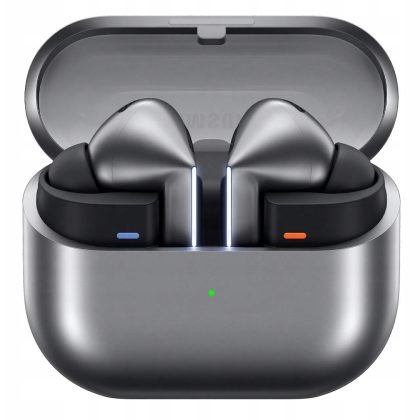 Słuchawki bezprzewodowe dokanałowe Samsung Galaxy Buds3 Pro srebrne