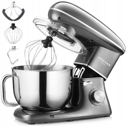 ROBOT PLANETARNY KUCHENNY MIKSER 3 MIESZADŁA MISA 6.2L MOCNY