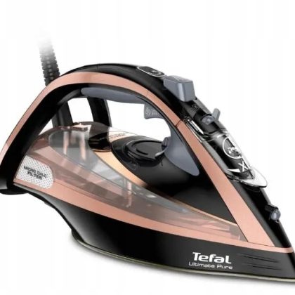 Żelazko parowe Tefal Ultimate Pure FV9845 3200W Blokada kapania